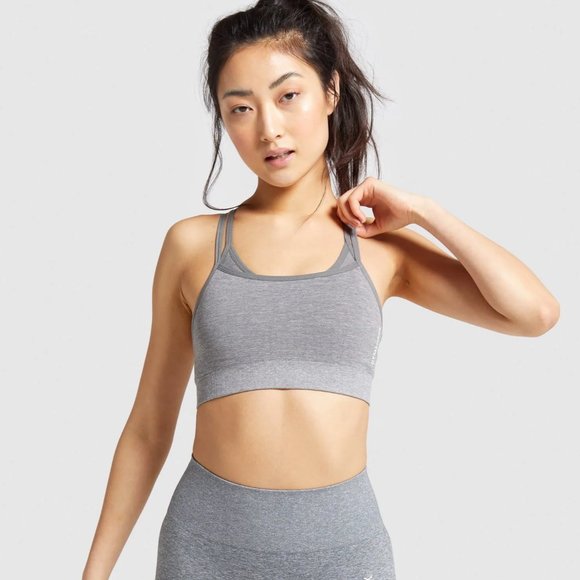 Gymshark Other - Gymshark Adapt Marl Seamless Sports Bra in grey Gymshark Other - Gymshark Adapt Marl Seamless Sports Bra in grey